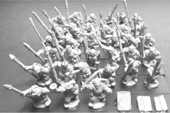 Orc Spearmen with Shields